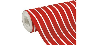 Geschenkpapier Kerstmis 'Strepen'