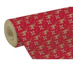 Kraft 70g, Tiny 50x0,35m Rennes fd rouge - Rouge