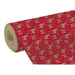 Geschenkpapier Kerstmis 'Rendieren'