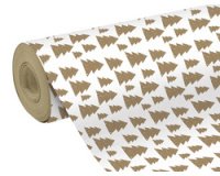 Papier cadeau de Noël 'Sapins'
