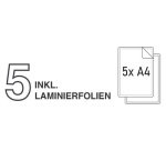 Plastifieuse Florida, A4, noir / blanc