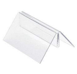 Houder voor kaarten en brochures, transparant