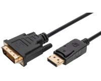 Câble adaptateur, DP - DVI-D 24+1, 2,0 m
