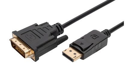 Câble adaptateur, DP - DVI-D 24+1, 2,0 m