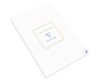 Bloc de Correspondance Triomphe 50 Feuilles Unies Blanches A4-21x29,7 cm - 90g/m2 - Blanc