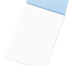 Bloc de Correspondance Triomphe 50 Feuilles Unies Blanches A4-21x29,7 cm - 90g/m2 - Blanc