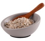 Bowl ELEMENT, concrete, 0.05 liter, set of 3, gray