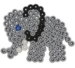 Hama Perles à repasser maxi + plaque 'Éléphant', boîte