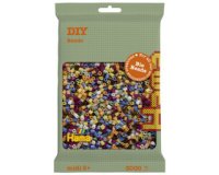 Hama Perles à repasser Bio midi, sachet, 'mix 10 couleurs'