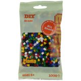 Hama Perles à repasser Bio midi, sachet, 'mix 6 couleurs'