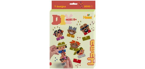 Hama Perles à repasser midi 'Pixel 8', coffret cadeau