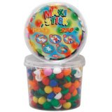 Hama Maxi Stick Perles à piquer, dans un pot, 250 pièces