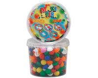 Hama Maxi Stick Perles à piquer, dans un pot, 650 pièces