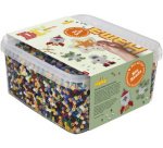 Hama Perles à repasser Bio midi 'mix de couleurs', boîte