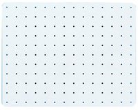 Hama Plaque perforée Maxi Stick 'Rectangle', 240 x 190 mm