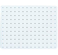 Hama Plaque perforée Maxi Stick 'Hexagone', 140 x 160 mm