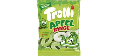 Bonbon gélifié aux fruits RONDELLES DE POMME, 150 g