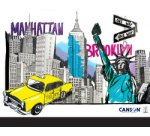 Canson Studio Kreative Zeichnungsmappe 32x45cm 2 passende Gummibänder