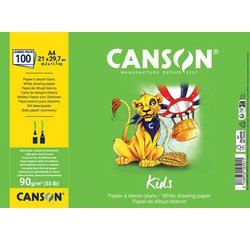 Drawing paper for Kids, A4, 90 g/m2