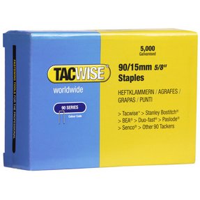 Smalle nietjes 90/35 mm verzinkt, 5.000 stuks