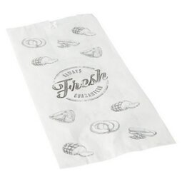 Sachet boucherie, grand, blanc