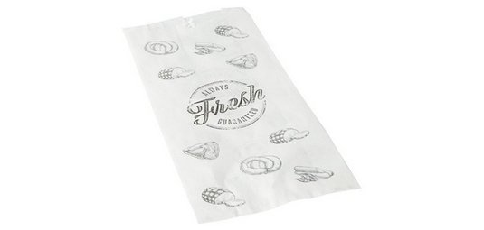 Sachet à viande, petit, blanc