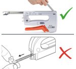 Agrafeuse/cloueuse Z4-140 (4 en 1), argent/orange