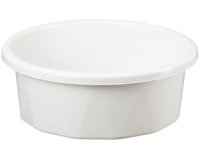 Waskom 'DIAMANT', PPC, 8 liter, wit