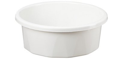 Waskom 'DIAMANT', PPC, 8 liter, wit