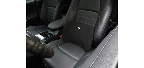 Support dorsal, Memory Foam, noir