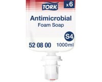TORK Savon mousse pour décontamination des mains, 1.000 ml