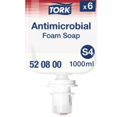 TORK Savon mousse pour décontamination des mains, 1.000 ml