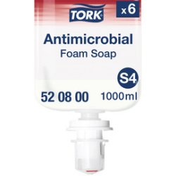 TORK Savon mousse pour décontamination des mains, 1.000 ml