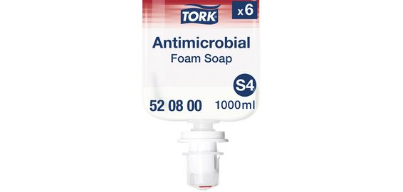 TORK Savon mousse pour décontamination des mains, 1.000 ml