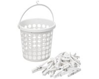 Corbeille pour pinces à linge SPRINGFIELD