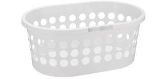 SPRINGFIELD laundry basket, 30 liters, white