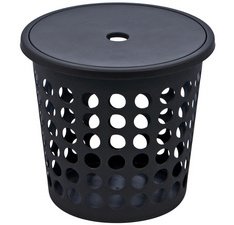 Panier à linge SPRINGFIELD, 25 litres, rond,blanc