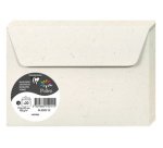 NATURA 100% RECYCLÉ, Paquet de 20 enveloppes Pollen 90x140mm 120g/m2 - Natura