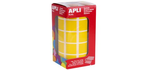 APLI Kids Gommette de couleur 'carré', en rouleau