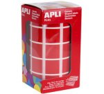 APLI Kids Gommette de couleur 'carré', en rouleau