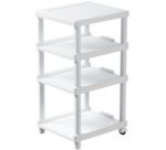 Étagère SEOUL 3 niveaux, incl. bacs de rangement