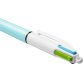 BIC Stylo à bille 4 Colours Fun, présentoir de 40