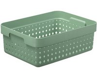 Bac de rangement SEOUL BASKET M, PP, vert