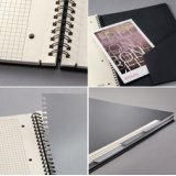 Cahier à spirale Conceptum avec index, A4, quadrillé