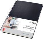 Cahier à spirale Conceptum avec index, A4, quadrillé