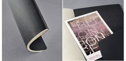 Carnet Conceptum, A5, ligné, noir