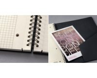 Carnet à spirale Conceptum, A5, quadrillé, noir