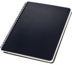 Cahier à spirale Conceptum, A5, quadrillé, bleu foncé