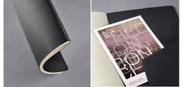 Cahier Conceptum, A4, ligné, noir