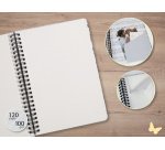 Carnet de notes Jolie 'Heavenly Leaves', A5